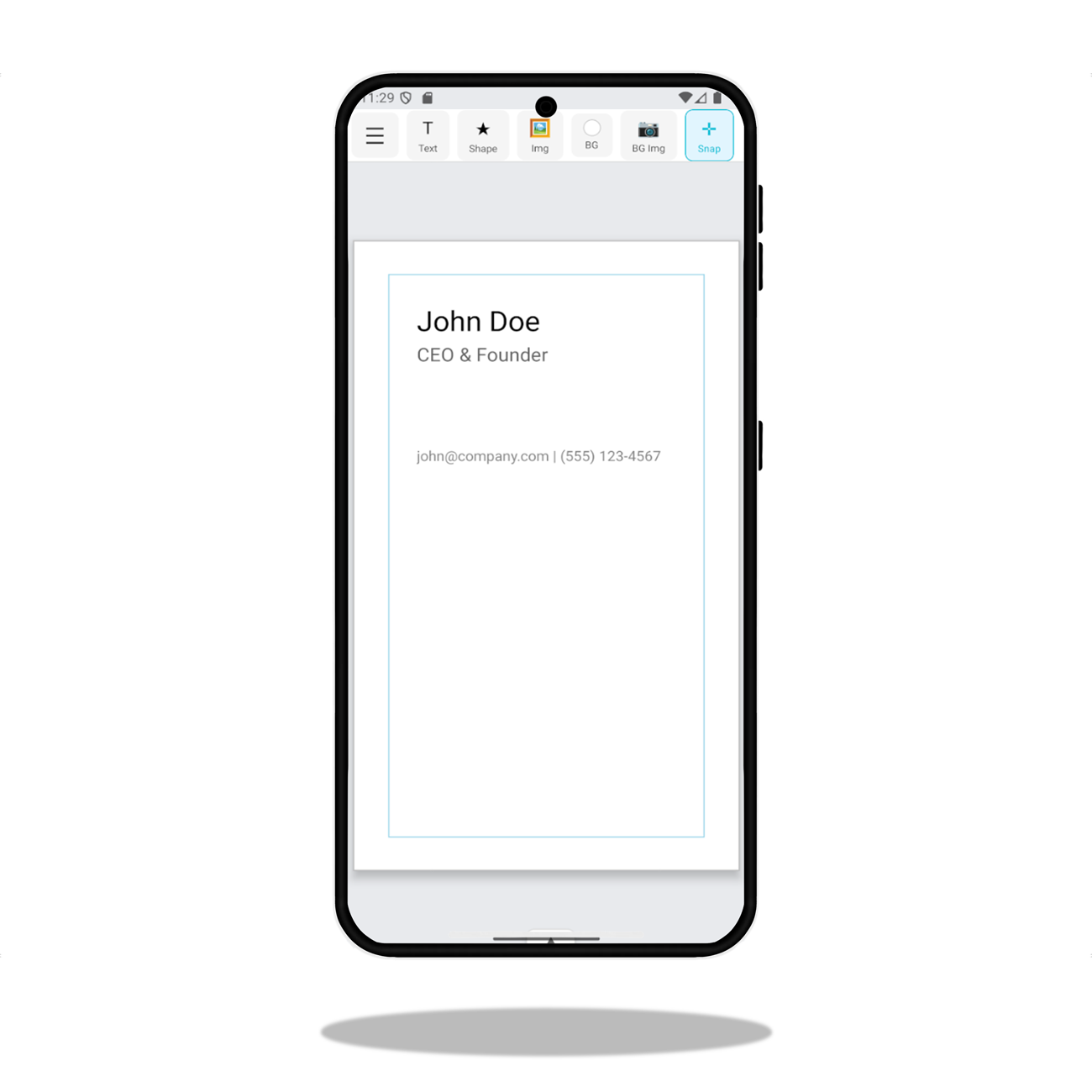 BotPrints App Mockup